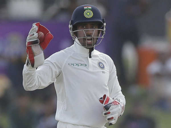 സാഹയുടെ ബാറ്റിങ്