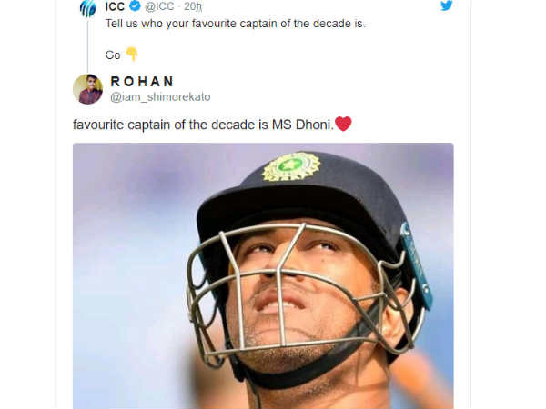 ധോണി ഫേവറിറ്റ്