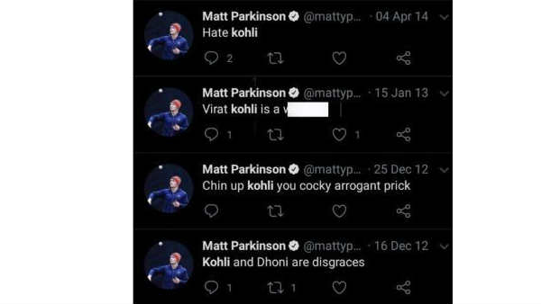 പാര്‍ക്കിന്‍സണിന്റെ ട്വീറ്റുകള്‍