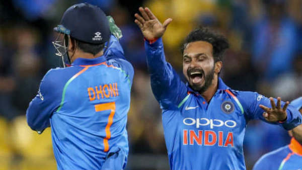 ധോണിയുടെ പിന്തുണ