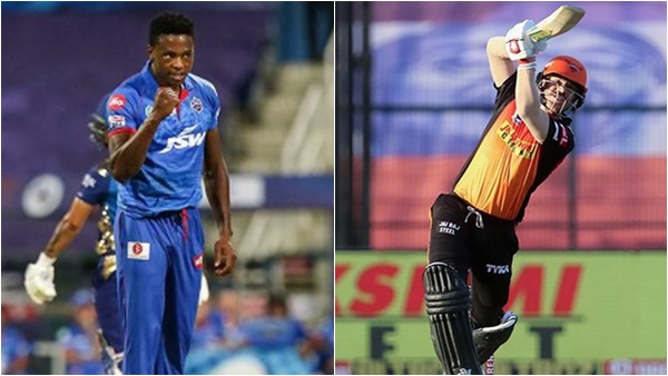 ഡേവിഡ് വാര്‍ണര്‍- കഗിസോ റബാദ