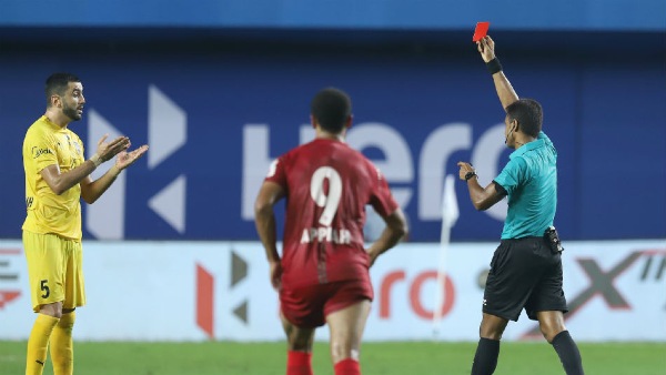 ISL 2020-21: Mumbai City FCs Ahmed Jahouh Serves Warning From AIFF Disciplinary Committee ISL 2020-21: Mumbai City FCs Ahmed Jahouh Serves Warning From AIFF Disciplinary Committee