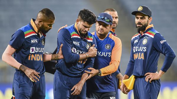 ശ്രേയസിന്റെ പരിക്ക് ശ്രേയസിന്റെ പരിക്ക്