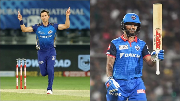 ശിഖര്‍ ധവാന്‍-ട്രന്റ് ബോള്‍ട്ട്