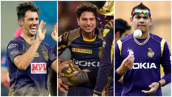 പാറ്റ് കമ്മിന്‍സ്,കുല്‍ദീപ് യാദവ്,സുനില്‍ നരെയ്ന്‍