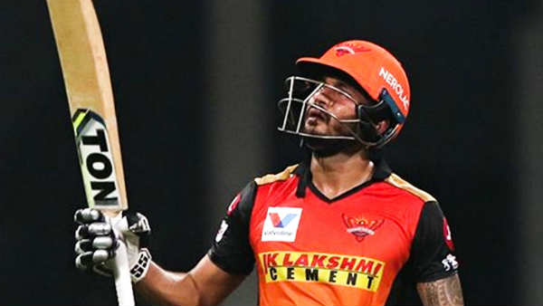  മനീഷ് പാണ്ഡെ (എസ്ആര്‍എച്ച്)