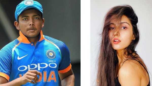  പൃഥ്വി ഷായും പ്രാച്ചി സിങും