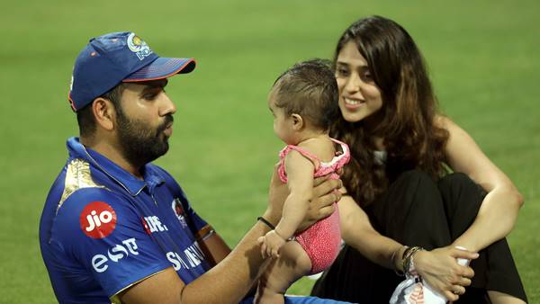 രോഹിത് ശര്‍മയുടെ മകള്‍ സമെയ്‌റ