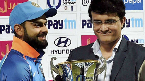  കോലിയോടു അഭ്യര്‍ഥിച്ചിരുന്നതായി ഗാംഗുലി