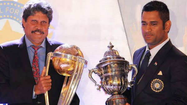 ധോണിയും കപിലും