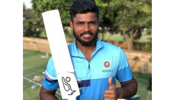 കാഴ്ചക്കാരനായി സഞ്ജു