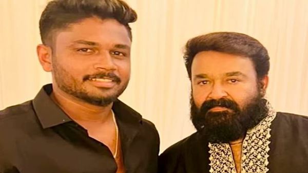 മോഹന്‍ ലാലും സഞ്ജുവും കറുപ്പ് വേഷത്തില്‍