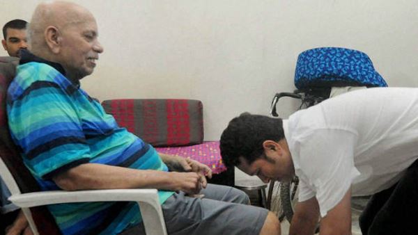 മത്സരത്തിനിടെ രമാകാന്ദിനെ കണ്ടു