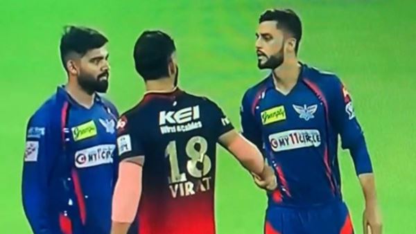 naveen ul haq, virat kohli