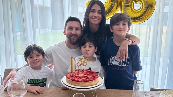 LIONEL MESSI FAMILY