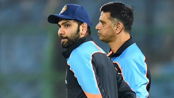 rohit sharma, rahul dravid