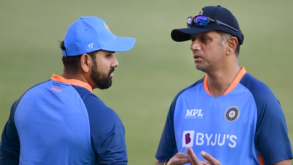 rohit sharma, rahul dravid
