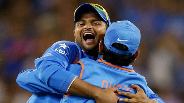 md dhoni, suresh raina
