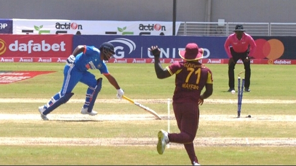 SANJU SAMSON RUNOUT