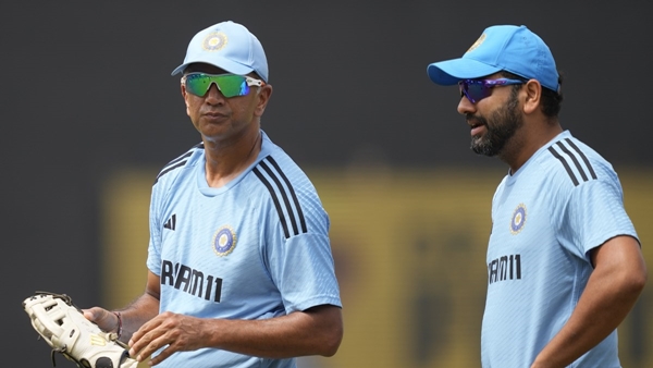 rohit sharma, rahul dravid