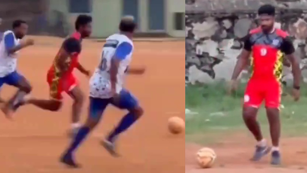 SANJU SAMSON FOOTBALL