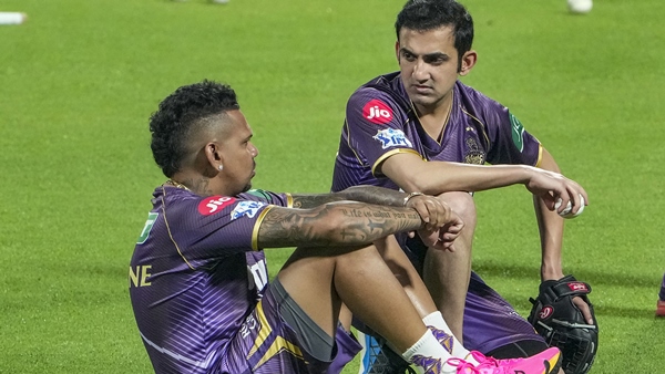 sunil narine gautam gambhir
