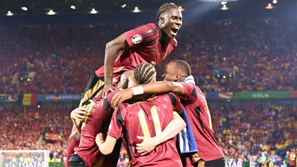 BELGIUM-ROMANIA MATCH