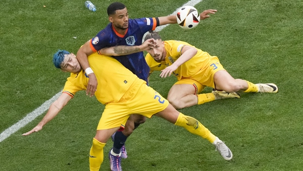 NETHERLANDS- ROMANIA MATCH
