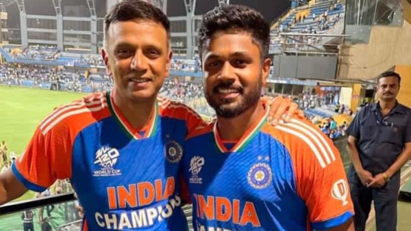 SANJU SAMSON - RAHUL DRAVID