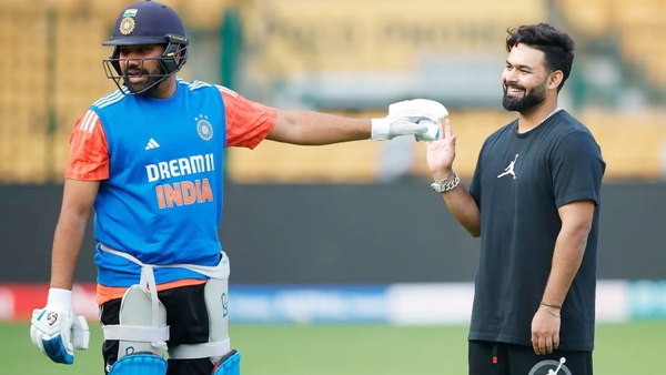 RISHABH PANT-ROHIT SHARMA