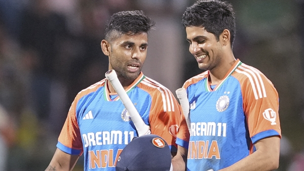 SURYAKUMAR YADAV- SHUBMAMAN GILL