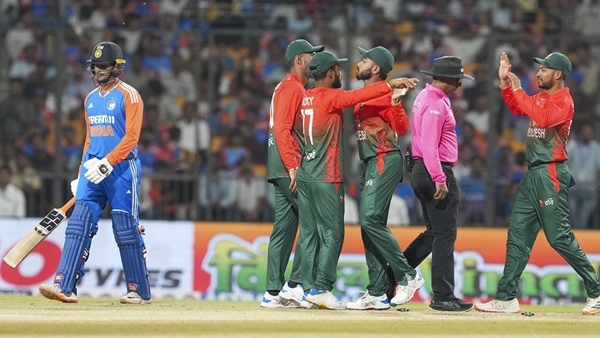 ABHISHEK SHARMA RUNOUT