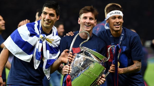 NEYMAR- MESSI- SUAREZ