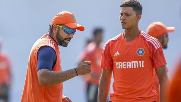 ROHIT SHARMA- YASHASVI JAISWAL