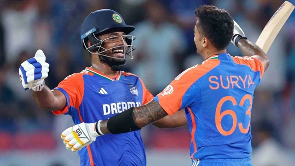 SANJU SAMSON - SURYAKUMAR YADAV