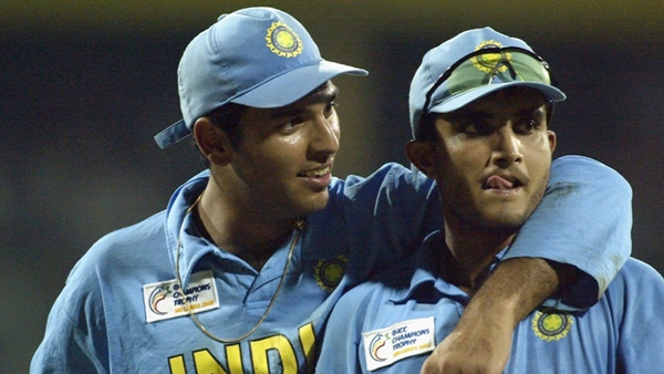 YUVRAJ SINGH- SOURAV GANGULY