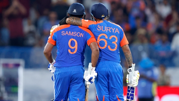 SANJU SAMSON SURYAKUMAR YADAV