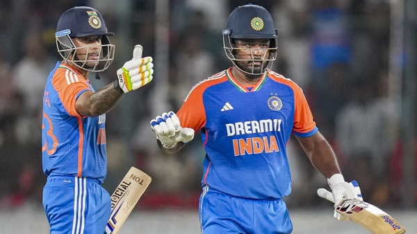 SURYAKUMAR YADAV SANJU SAMSON