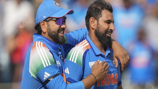 rohit sharma mohammed shami