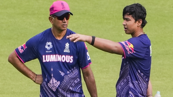 rahul dravid vaibhav suryavanshi