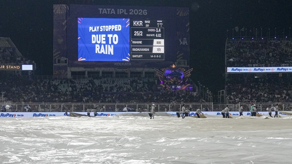 RAIN KKR-PBKS MATCH IPL 2026