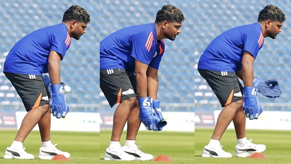 SANJU SAMSON TRAINING