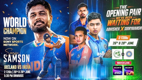 SANJU SAMSON SONY SIX