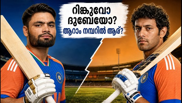 Delhi T20 Team Selection: Rinku Singh vs Shivam Dube for No. 6 Spot - India's Strategy Explained Delhi T20 Team Selection: Rinku Singh vs Shivam Dube for No. 6 Spot - India's Strategy Explained