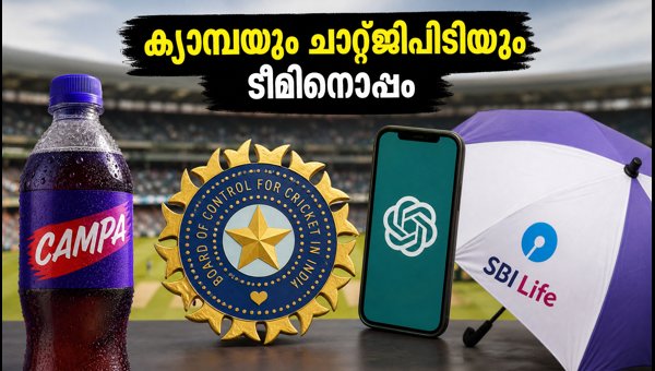 BCCI Announces New Associate Partners Campa, SBI Life, and ChatGPT for 2026 Home Cricket Season