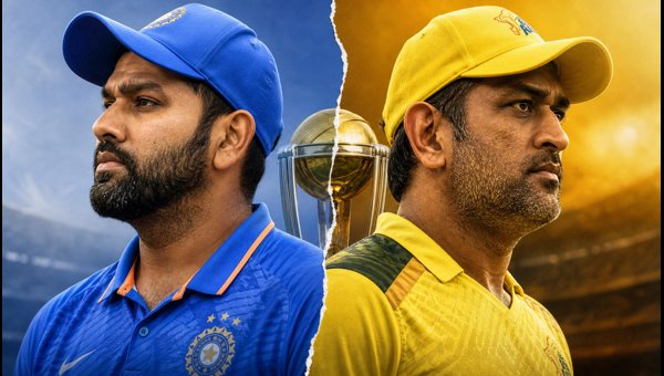 Rohit Sharma vs MS Dhoni: Comparing Captaincy Records and Styles for India Rohit Sharma vs MS Dhoni: Comparing Captaincy Records and Styles for India