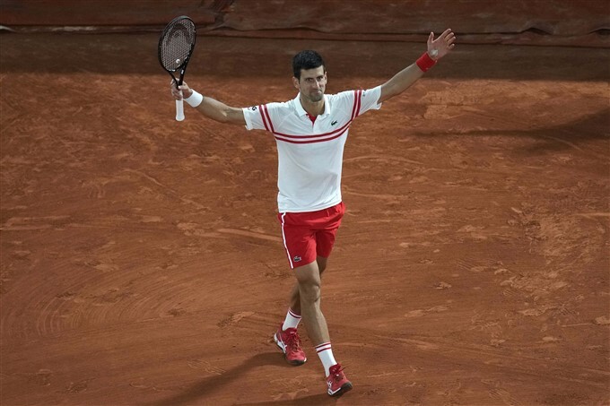 French Open tennis tournament 2021