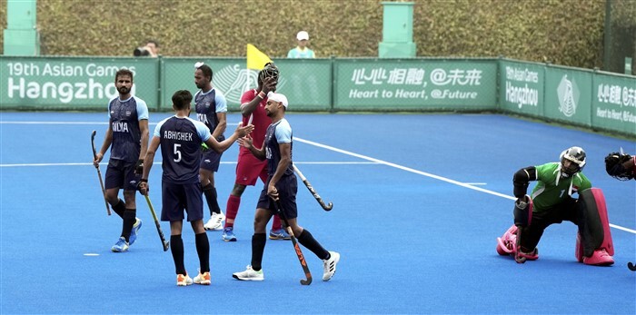 In Pics: Men's Hockey Match India Vs Singapore At The 19th Asian Games