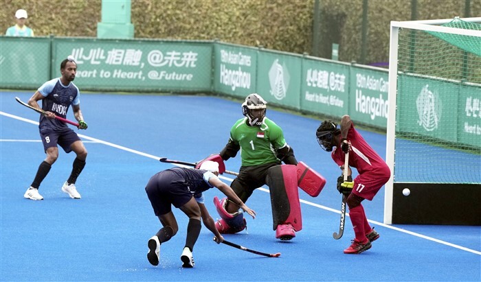 In Pics: Men's Hockey Match India Vs Singapore At The 19th Asian Games