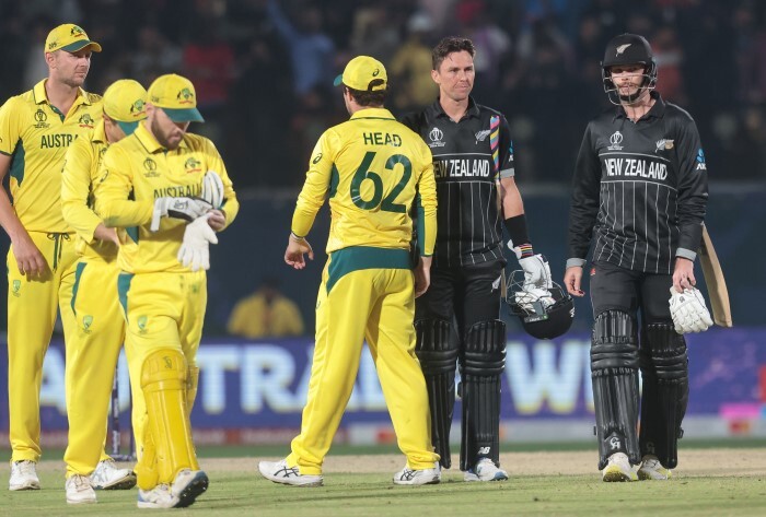 Australia VS New Zealand Cricket World Cup 2023 Photos (Match 27) - Australia Won By 5 Runs